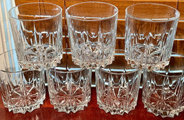 Whiskey Liquor Clear Glass Rock Glasses (7) #28 3-3/4&quot; Heavy Duty - £30.84 GBP