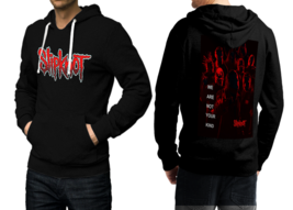 Slipknot We Are Not Your Kind  High-Quality Men&#39;s Black Hoodie High-Qual... - £27.45 GBP