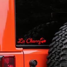 La Cherry Vinyl Decal Sticker UV &amp; Water Proof Gift Souvenir Car Window ... - $6.85