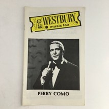 1978 Westbury Music Fair Lee Guber &amp; Shelly Gross Present Perry Como - $18.95