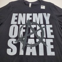 Enemy Of The State Anarchy Anarchist T-Shirt Size XL NWT - £8.47 GBP