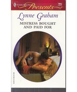 Graham, Lynne - Mistress Bought And Paid For - Harlequin Presents - # 2555 - £2.39 GBP