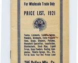 The DeVore Mfg Co Wholesales Price List 1921 Booklet Columbus Ohio  - £21.80 GBP