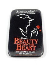 Disney&#39;s Beauty and the Beast Broadway Hit Musical Pinback RARE - $9.99