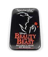 Disney&#39;s Beauty and the Beast Broadway Hit Musical Pinback RARE - $189.87 MXN