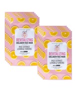 10ct Korean Skin Firm Collagen Face Mask Rice Extract Hydrating Reduce W... - $242.38 MXN