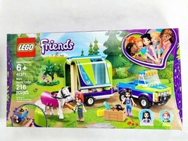 New! LEGO 41371 Friends Mia&#39;s Horse Trailer 216 Pieces Factory Sealed Set - £39.22 GBP