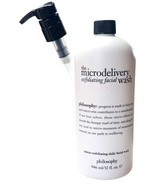Philosophy THE MICRODELIVERY  EXFOLIATING Facial Wash 32 oz New &amp; Sealed - $1,003.06 MXN