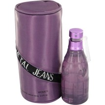 Versace Metal Jeans Perfume 2.5 Oz Eau De Toilette Spray - £159.27 GBP