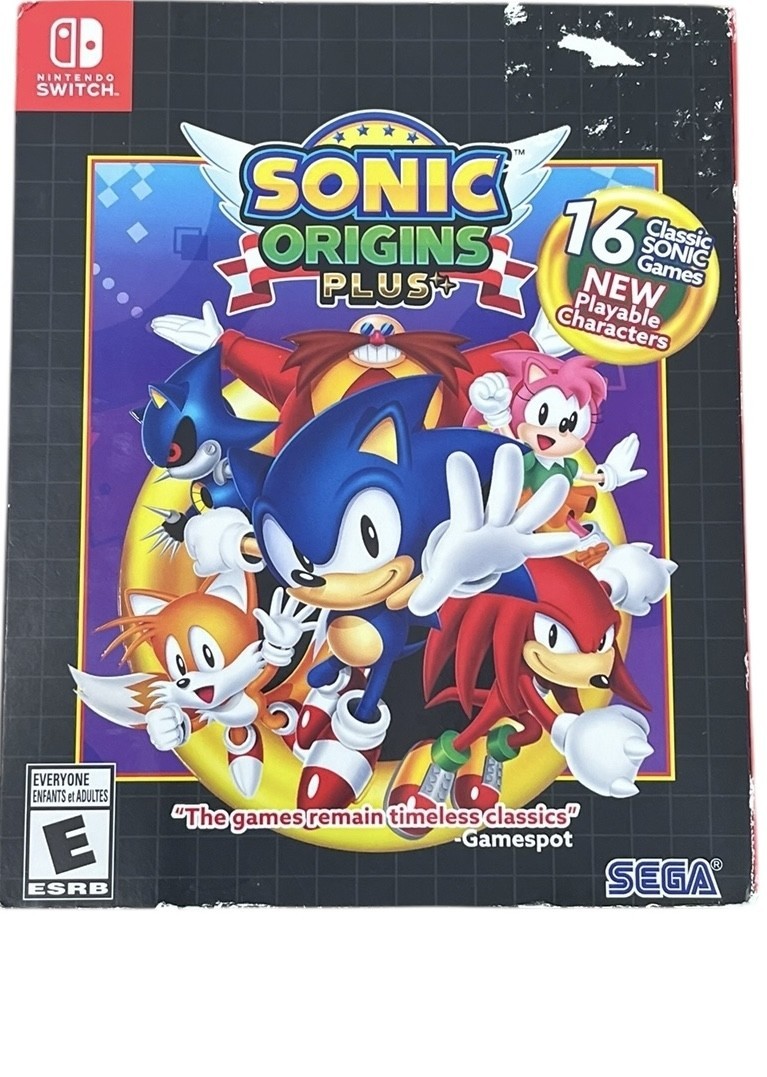 Nintendo Game Sonic origins plus 459228 - $19.00