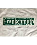 Cruisin News Cruise Placards - I Cruised Frankenmuth 2011 - $92.08 MXN