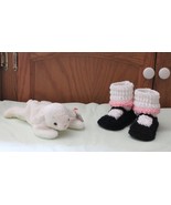 Handmade Baby Booties - Mary Jane Dress Shoes - Choice of Colors - Croch... - $288.78 MXN