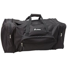 Everest Luggage Classic Gear Bag - Large, Black - Black - $32.66