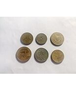 Greece Cyprus Mixed Coin Lot 2 5 20 50 Drachma Cyprus 5 Cent Collectible... - €4,26 EUR