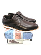 English Laundry Men Chap Lace Up Oxford Dress Shoes - Brown, US 10 - $26.00