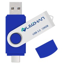 128Gb Dual Port Usb C Flash Drive Picture Stick Compatible With Samsung Galaxy S - £31.05 GBP