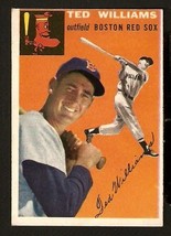 Boston Red Sox Ted Williams 1954 Topps # 1 Ex Mt - £480.29 GBP