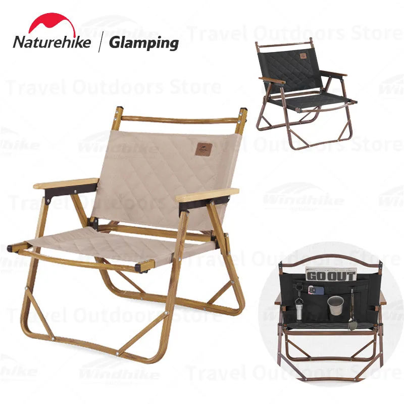 Naturehike MW02 Folding Cotton adding Camping Chair Outdoor Fishing Chai... - £129.98 GBP