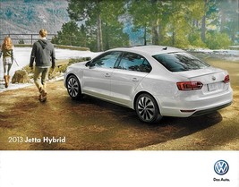 2013 Volkswagen JETTA HYBRID sales brochure catalog US 13 VW - £6.25 GBP