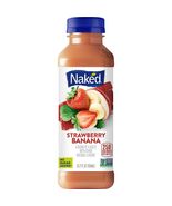 12 bottles 15.2 fl oz/bottle Naked Strawberry Banana Juice Smoothie - $89.00