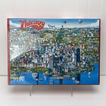 NEW SEALED Buffalo Games CITY OF CHICAGO Puzzle 504 Pc 21.25&quot; X 14.125&quot; ... - $17.99