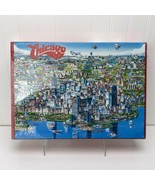 NEW SEALED Buffalo Games CITY OF CHICAGO Puzzle 504 Pc 21.25&quot; X 14.125&quot; ... - £14.41 GBP