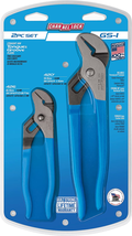  2-Piece Tongue and Groove Pliers Set (9.5-Inch, 6.5-Inch) and Klein Tools 32581 - £43.39 GBP