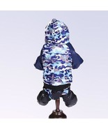 Autumn Winter Camouflage Hooded Pet Clothing - Stylish And Cozy Pet Camo... - £20.73 GBP