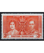 ZAYIX British Honduras 112 MNH 3c  Royalty Coronation Issue 031023S63 - £1.18 GBP