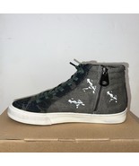 New Vintage Havana Women&#39;s Retna High Top Sneaker Olive Camo Multi Sz 9 - $66.00 CAD