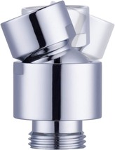 Hibbent All-Metal Shower Head Swivel Ball Joint Adapter, Polished Chrome... - £24.45 GBP