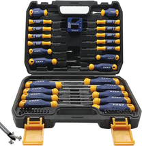 Magnetic Screwdriver Set 66-Piece, S2- Alloy Tool Steel - £38.47 GBP