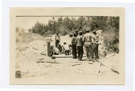 1930&#39;s Texas A&amp;M Summer Engineering Camp Photo Men at Work - £30.14 GBP