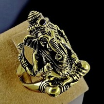 Lord Ganesh Ring Good Luck  Closeout 50% Off! - £12.53 GBP