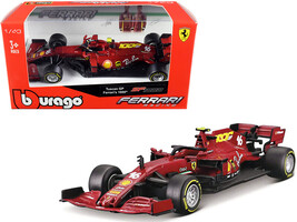 1/43 Bburago 2020 Ferrari Racing F1 #16 Charles Leclerc Tuscan GP 18-368... - $19.99