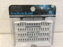 Lot of 10 Ardell Duralash Individual Eyelashes Knot Free Naturals short black - $29.69