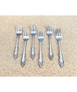 Oneida Community Stainless BRAHMS Set of 6 Salad Forks - $448.91 MXN