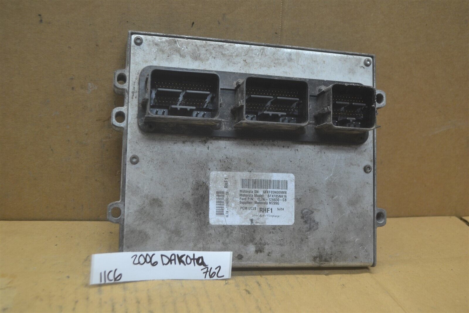 2006 Lincoln Navigator Engine Control Unit ECU 6L7A12A650CB Module 762-11c6  - $42.99