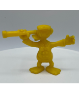 Vintage Walt Disney Donald Duck Yellow Figure with Telescope Rare Toy 19... - $7.59