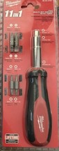 Milwaukee - 48-22-2761 - 11-in-1 Multi-Tip Screwdriver with Square Drive Bits - £19.99 GBP
