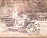 RPPC Double Exposure Morgan &amp; Wright Tires Model-T and Comic 1910 Postca... - £29.83 GBP