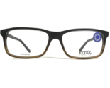 Iconik Brille Rahmen Cooper C02 Brown Fade Rechteckig Voll Felge 56-16-135 - £74.67 GBP