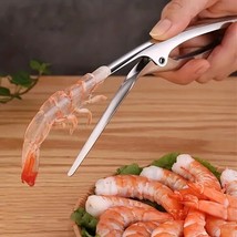 Shrimp Stripper, Portable Stainless Steel Shrimp Peeler - £7.12 GBP