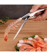 Shrimp Stripper, Portable Stainless Steel Shrimp Peeler - £7.06 GBP