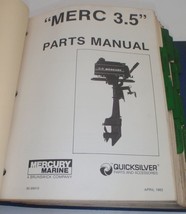 1982 Mercury Outboard &quot;Merc 3.5&quot; Parts Manual - $13.98