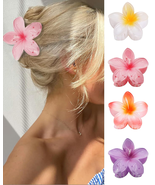 Flower Hair Claw Clips-4Pcs for Thick Hair,Strong Hold Nonslip,Hawaiian,... - $18.28 CAD