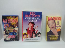 Red Skelton Ray Stevens Lot Of 3 VHS Christmas Jollies The Lost Episodes... - £10.99 GBP