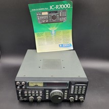 Icom IC-R7000 HF/UHF/VHF 25Mhz -1300Mhz Receiver No Remote Powers On See... - $346.49