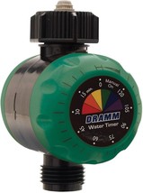 Green Mechanical Dramm Water Timer Easy To Use For Saving Time &amp; Water NEW - £17.40 GBP