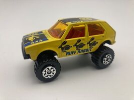 Vintage 1981 Matchbox ROMPING RABBIT VW RUFF RABBIT 4X4 Yellow Volkswagen - $14.50